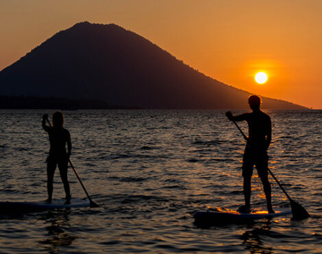 Ride the Waves: Stand Up Paddle Boarding at Siladen Resort & Spa